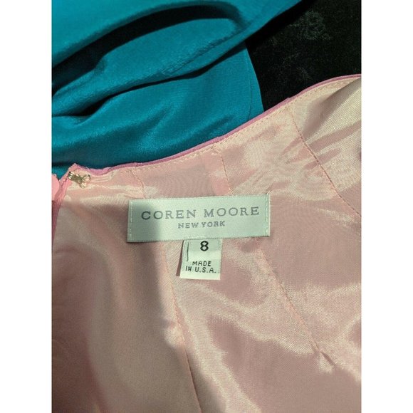 Coren Moore Pink Sleeveles Silk Dress Size 8 NWT - Picture 7 of 7